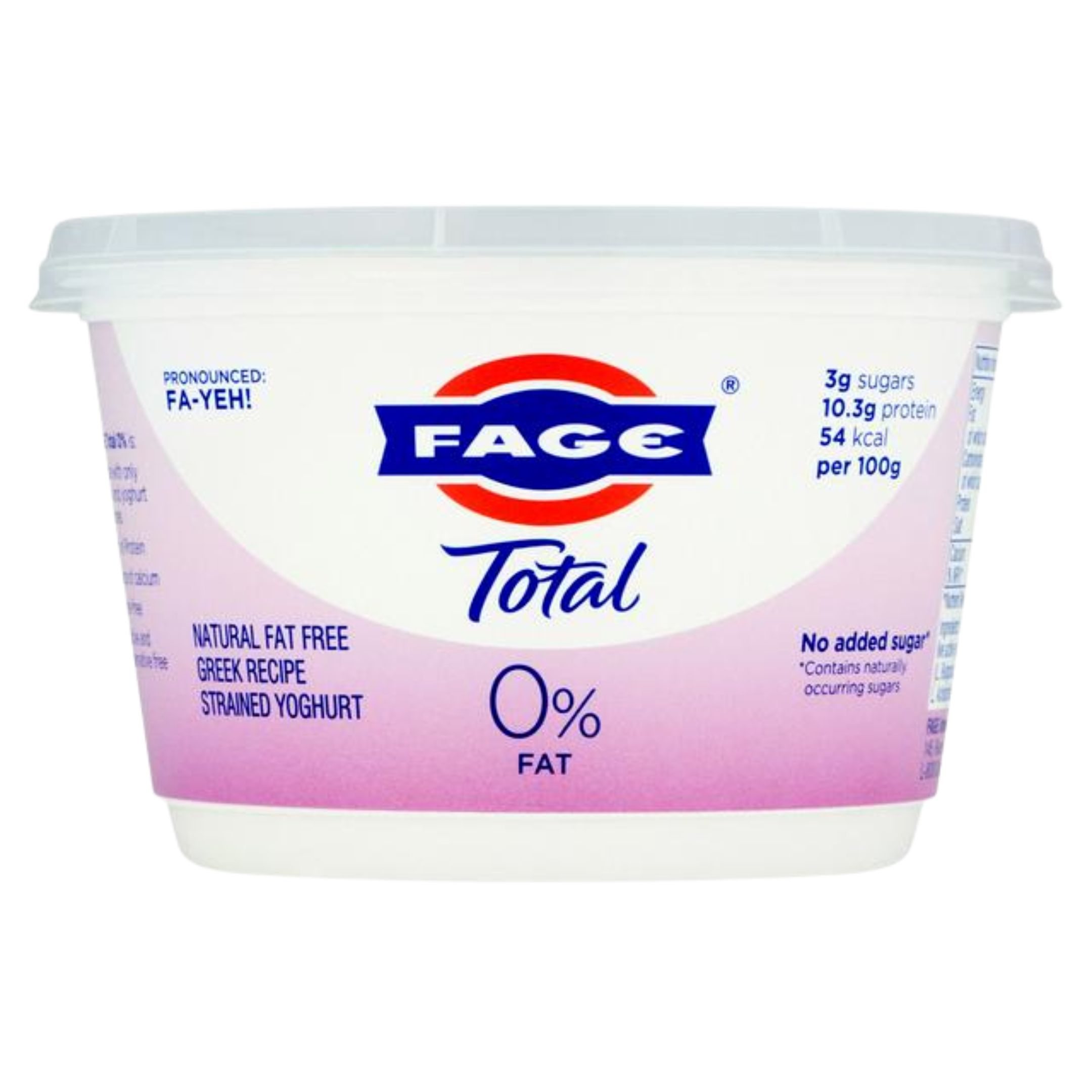 Fage Total 0% Fat Free Greek Yoghurt 450g