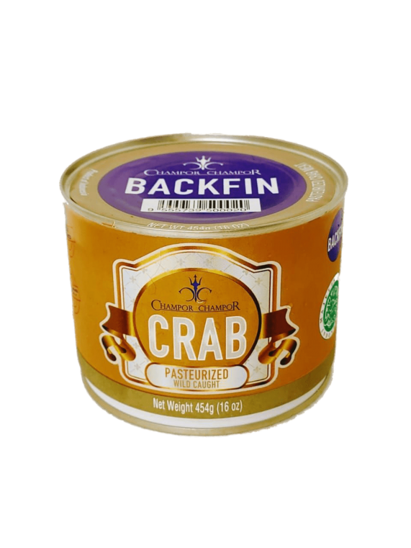 Pasteurized Crab Meat Can – Backfin 454g