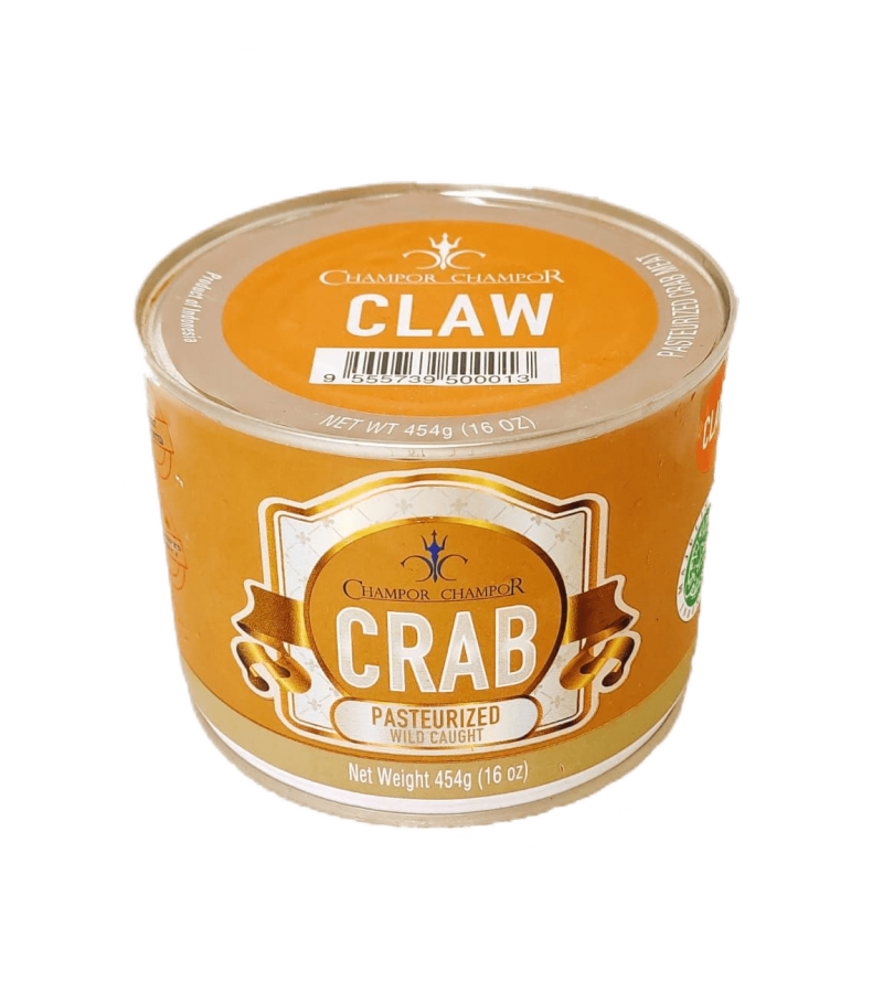 Pasteurized Crab Meat Can – Claw 454g