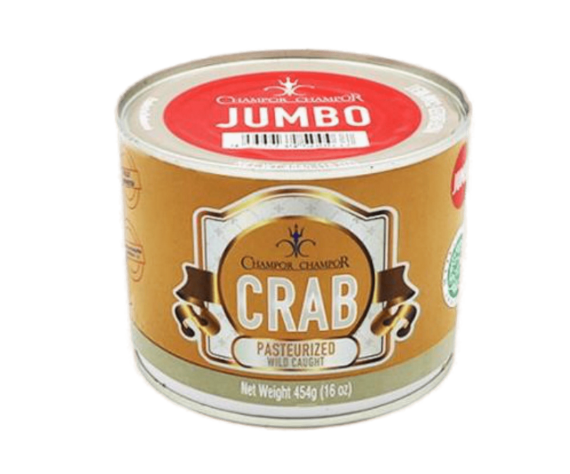 Pasteurized Crab Meat Can – Jumbo 454g