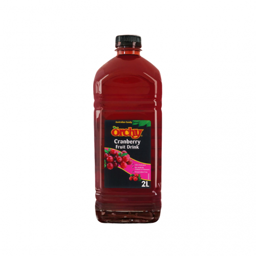 Orchy Cranberry 25% Fruit Juice 2L