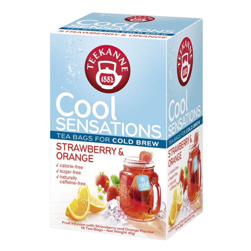 Teekanne Strawberry & Orange Tea