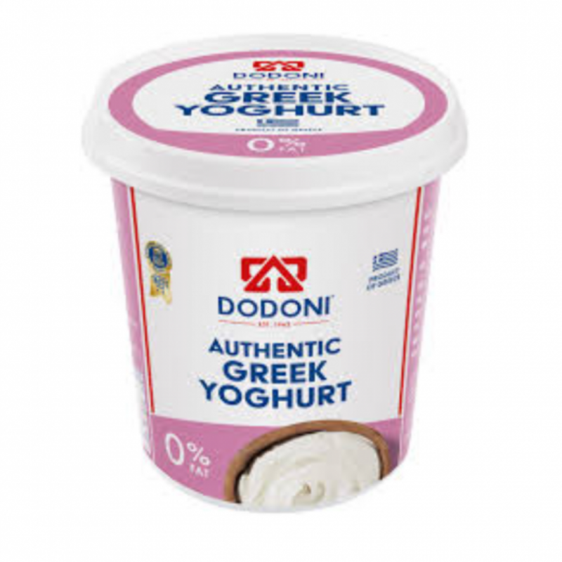 Dodoni Strained Yogurt 0% 500g