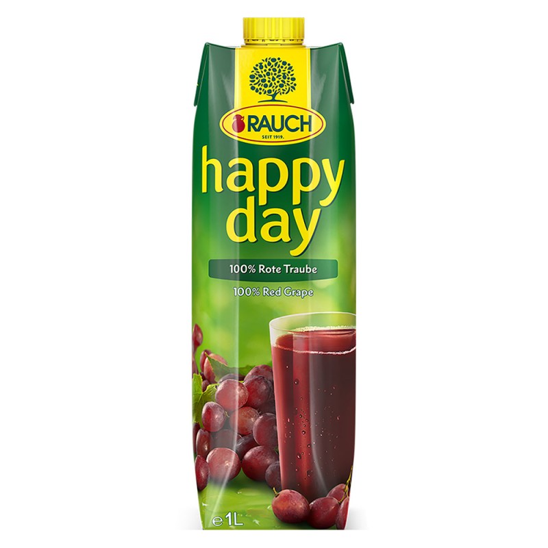 Rauch Happy Day Red Grape 1L