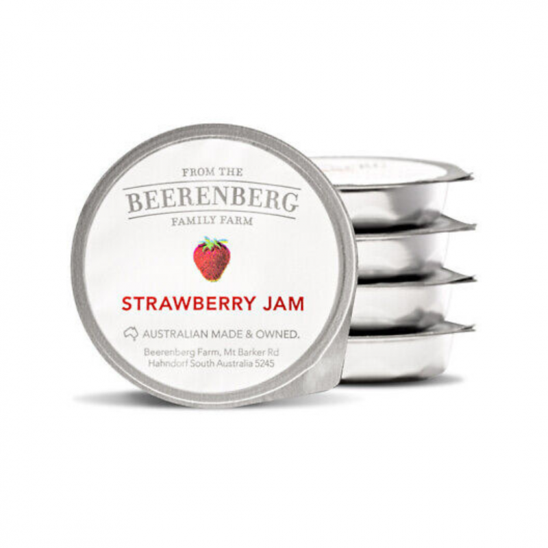 (1 Carton) Beerenberg Strawberry Jam 14g – 120pieces