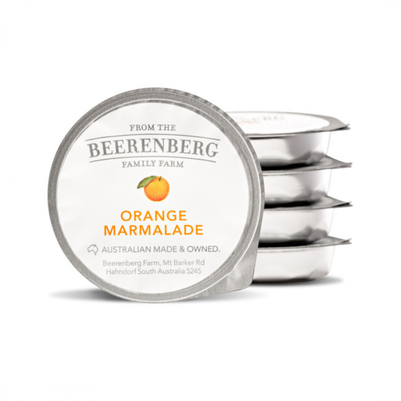 (1 Carton) Beerenberg Orange Marmalade Jam 14g - 120pieces