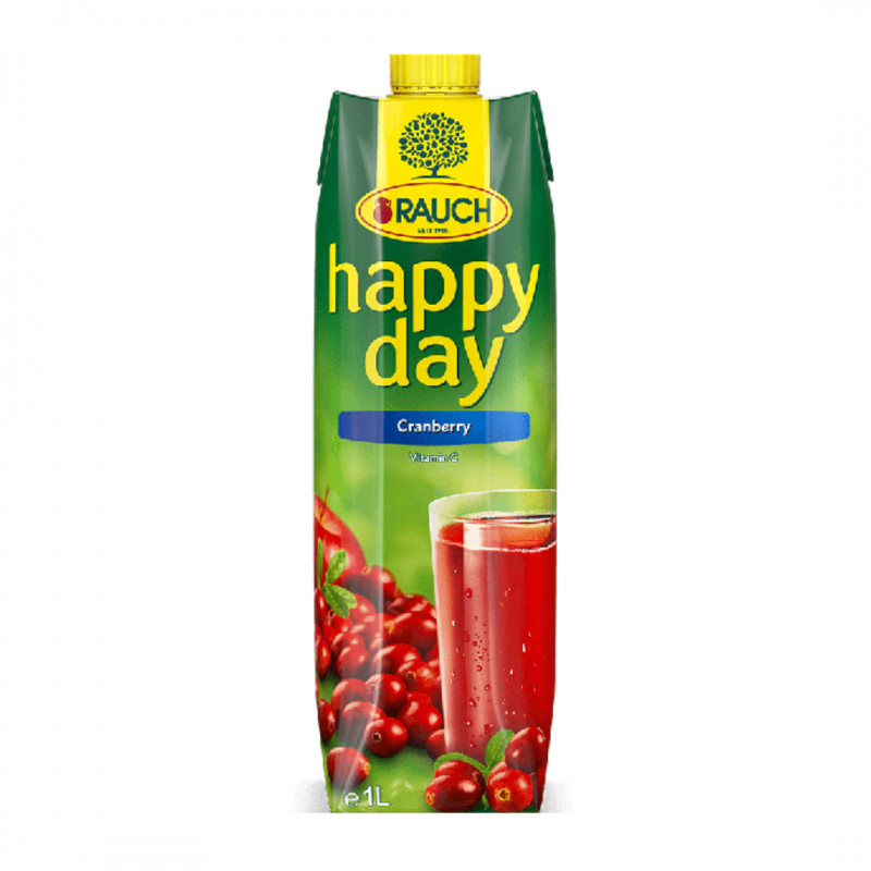 Rauch Happy Day Cranberry 1L