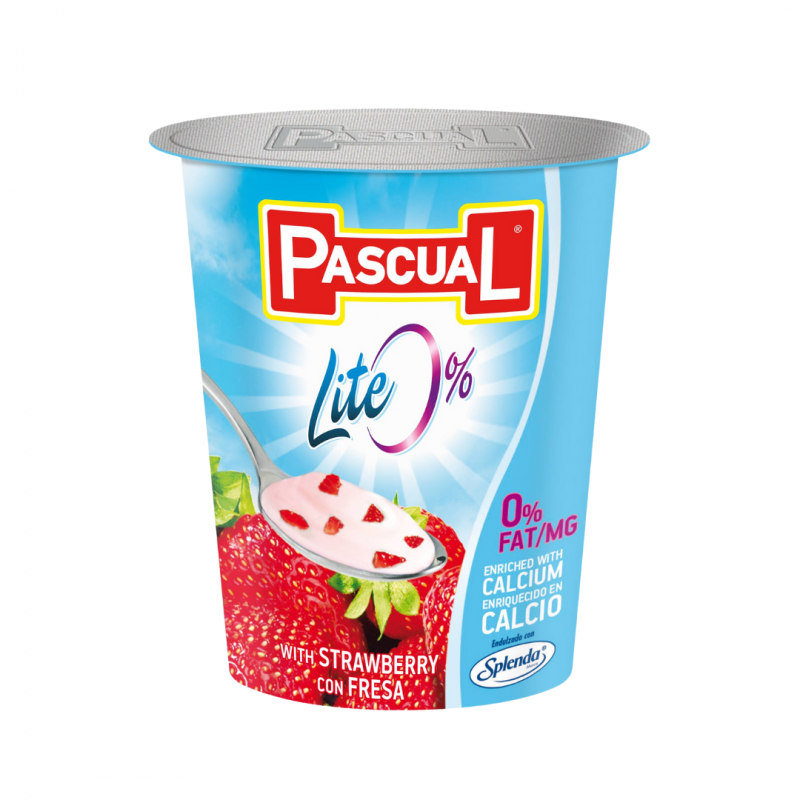Pascual Lite 0% Yoghurt - Strawberry 125g