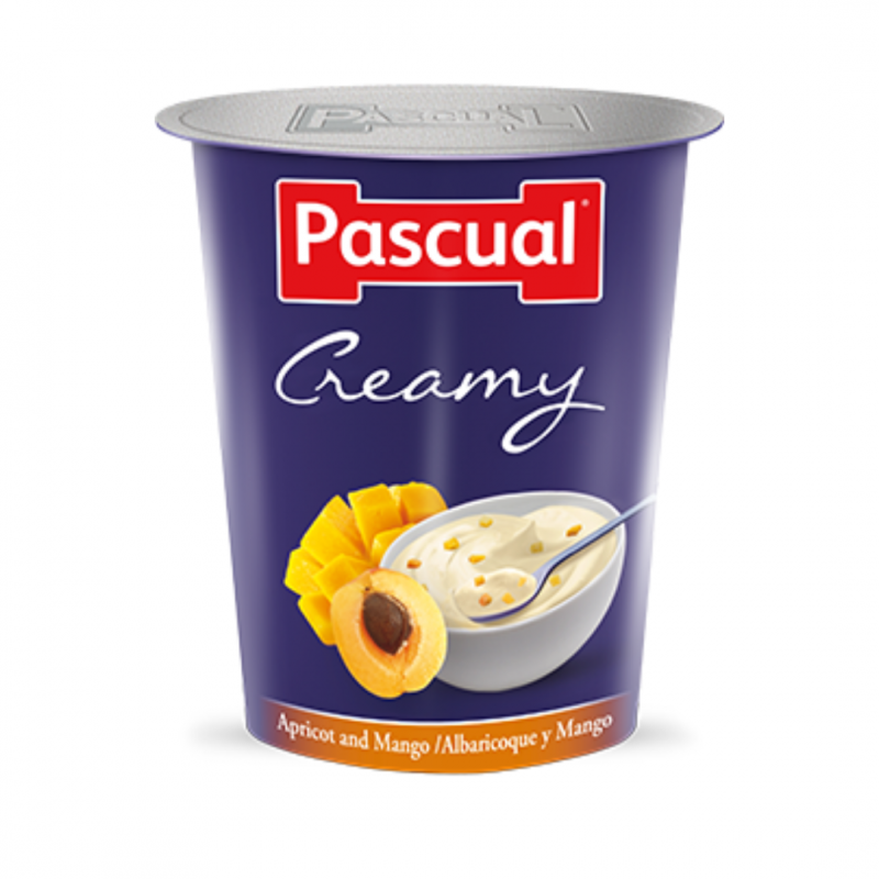Pascual Creamy Yoghurt – Apricot & Mango 125g