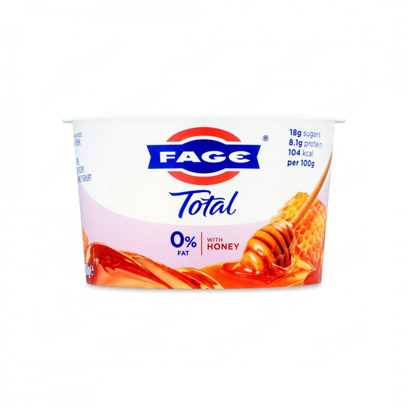 FAGE Total 0% Fat Free Honey Greek Yogurt 150g
