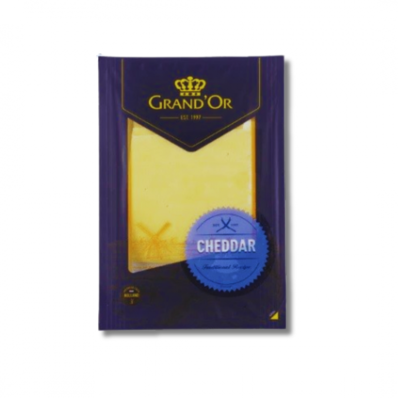 GRAND’OR White Cheddar Slices 160g