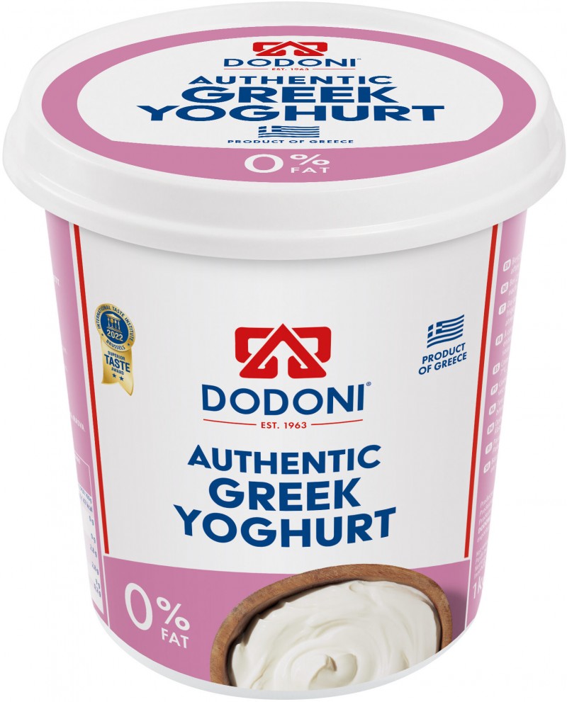 Dodoni Strained Yogurt 0% 500g